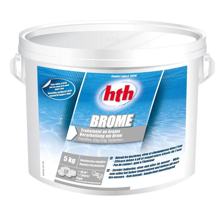 Les bienfaits du brome pour une eau de piscine crystaline