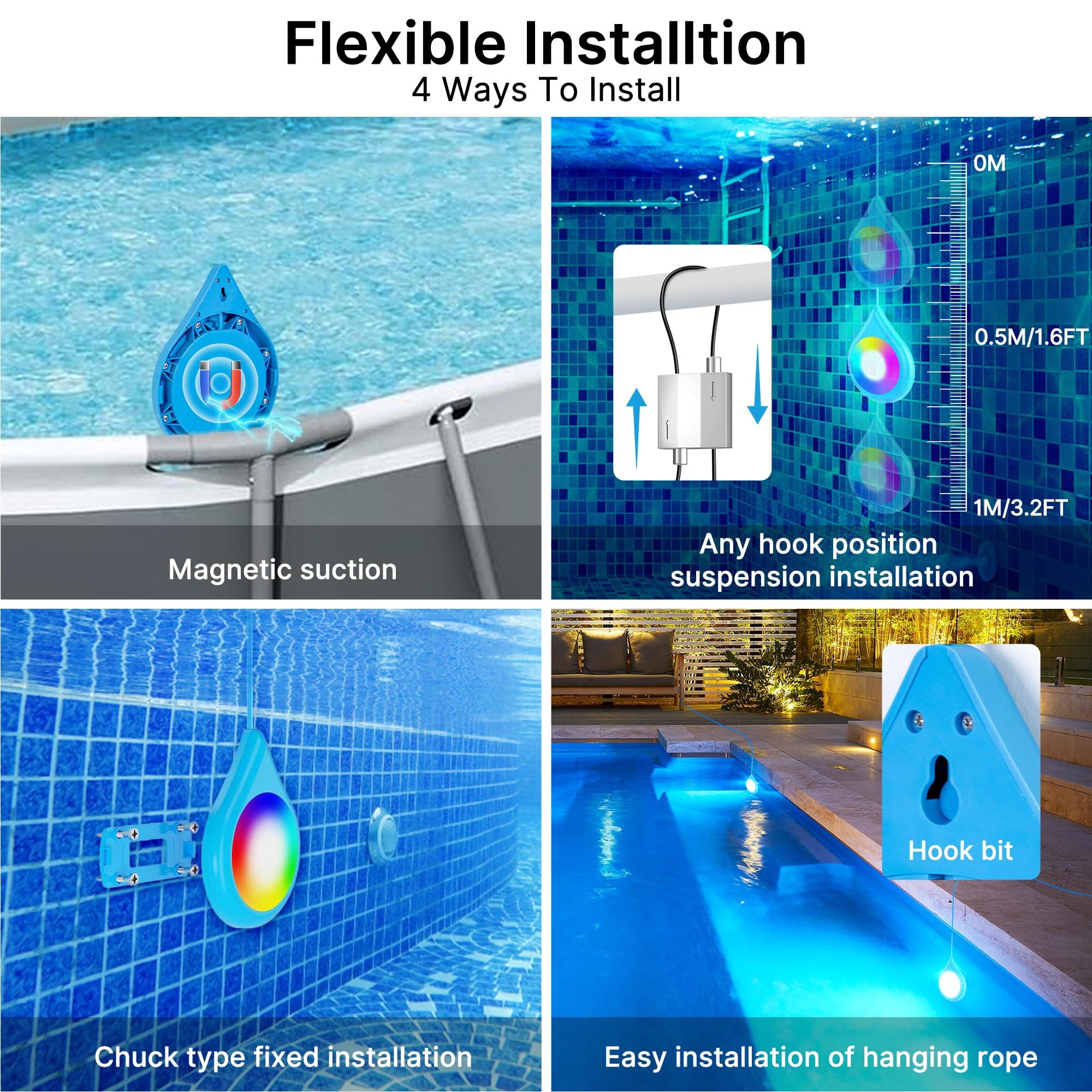 Les Systèmes d’Éclairage Connectés pour Ambiancer Votre Piscine