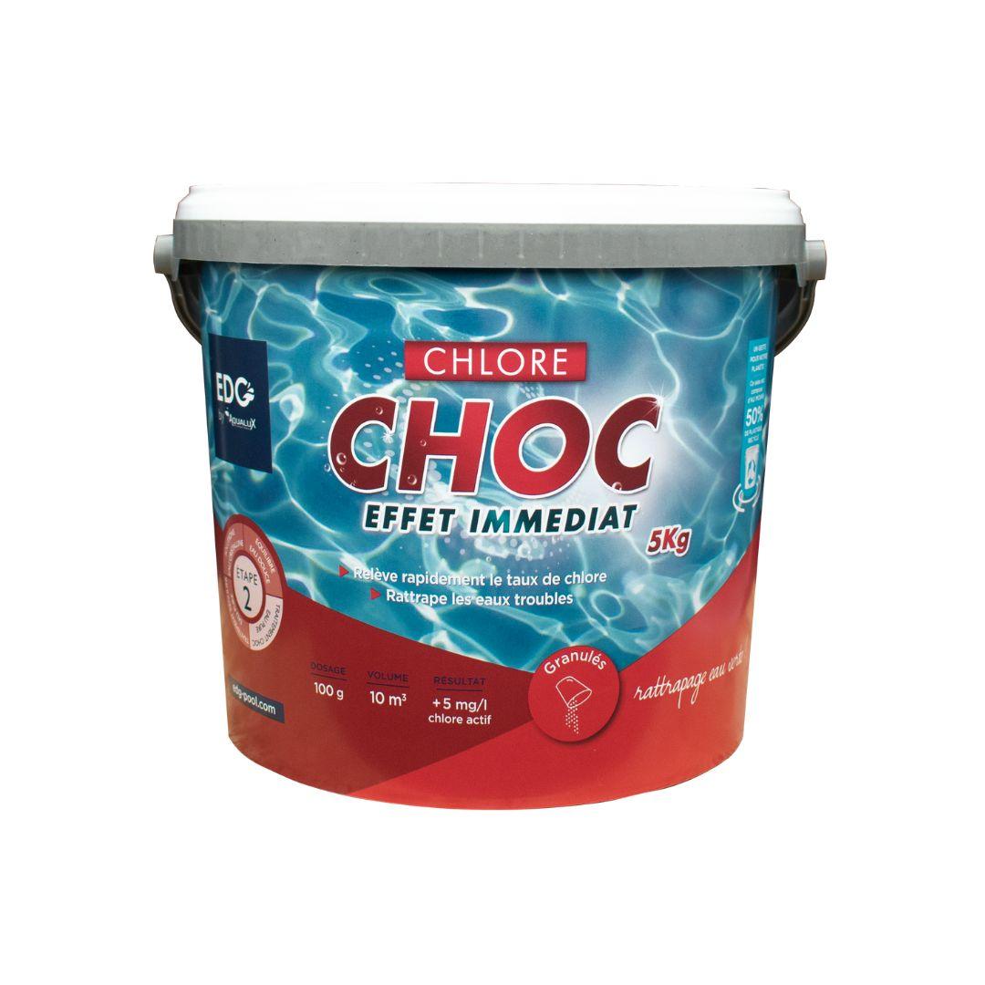 Comprendre le rôle essentiel du chlore choc dans le traitement de l’eau de piscine